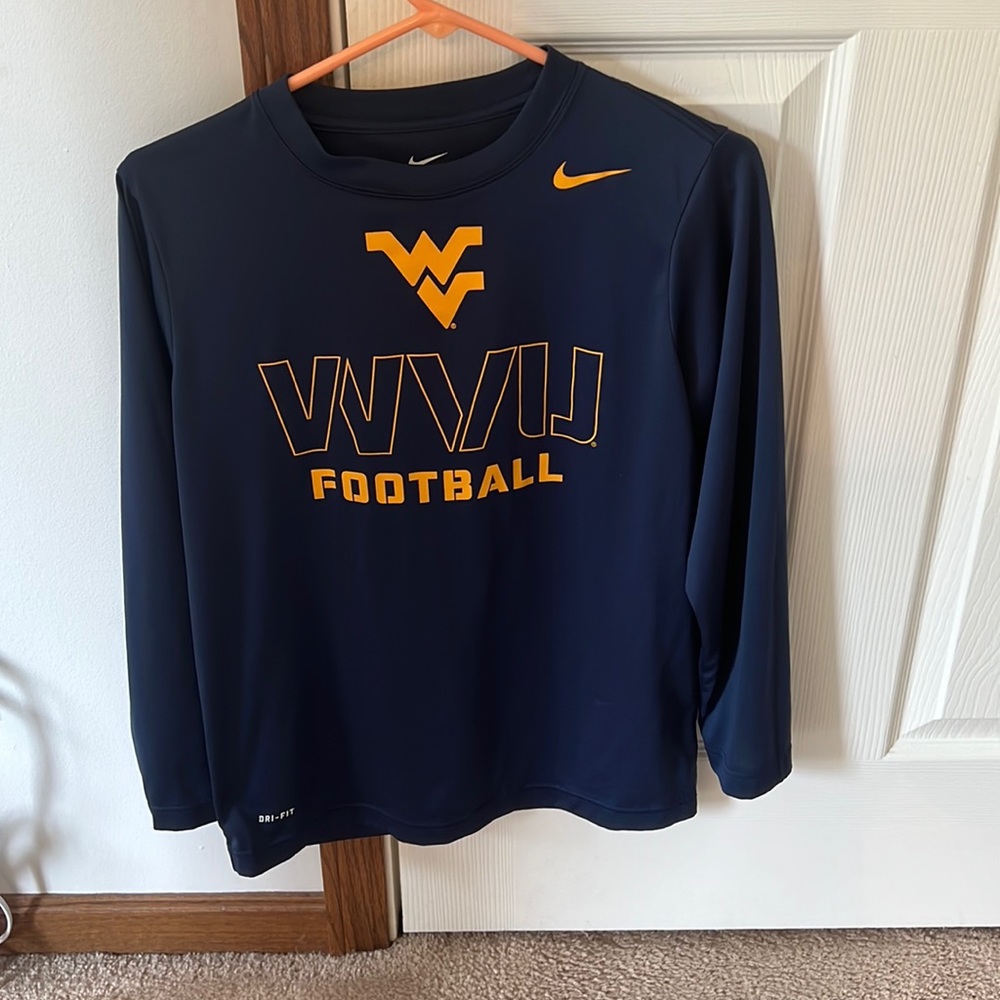 Youth Large WVU Football long sleeve